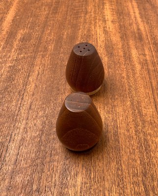 Mid-Century Danish Teak Pepper and Salt Shaker, 1960s, Set of 2-UAH-1334591