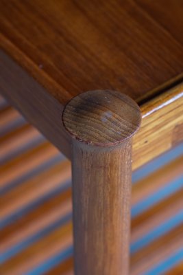 Mid-Century Danish Teak Rolling Serving Cart, 1960s-ZGQ-739819