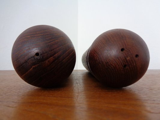 Mid-Century Danish Teak Salt and Pepper Shakers, 1960s, Set of 2-RDW-1313809