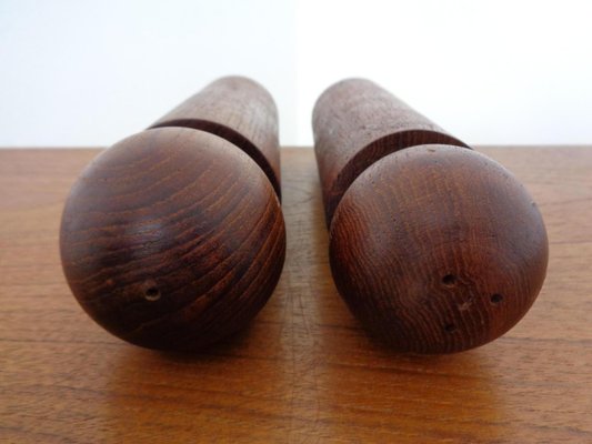 Mid-Century Danish Teak Salt and Pepper Shakers, 1960s, Set of 2-RDW-1313809