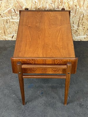 Mid-Century Danish Teak Sewing Box Side Table-EJL-1138854