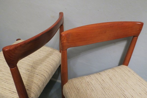 Mid-Century Danish Teak Side Chairs by H.W. Klein, 1960s, Set of 2-ED-1806852