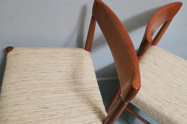 Mid-Century Danish Teak Side Chairs by H.W. Klein, 1960s, Set of 2-ED-1806852