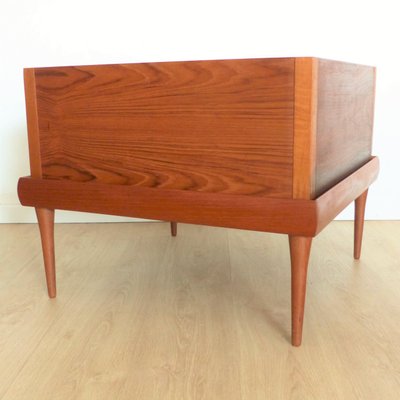 Mid-Century Danish Teak Side Table, 1950s-WK-1113439