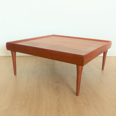 Mid-Century Danish Teak Side Table, 1950s-WK-1113439