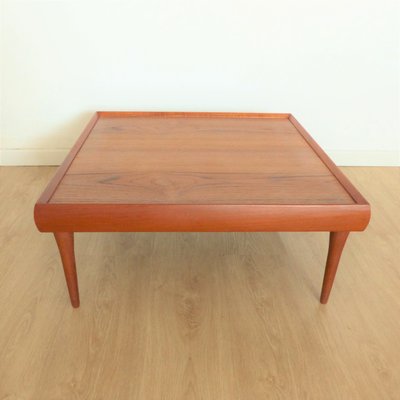 Mid-Century Danish Teak Side Table, 1950s-WK-1113439