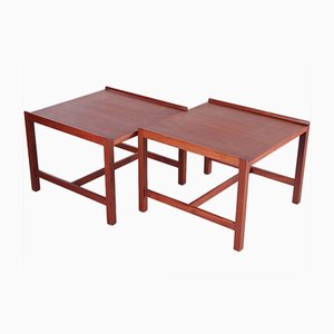 Mid-Century Danish Teak Side Tables, Set of 2-EZZ-933168