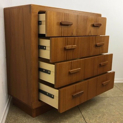 Mid-Century Danish Teak Sideboard Dresser & Mirror-EJL-1138322