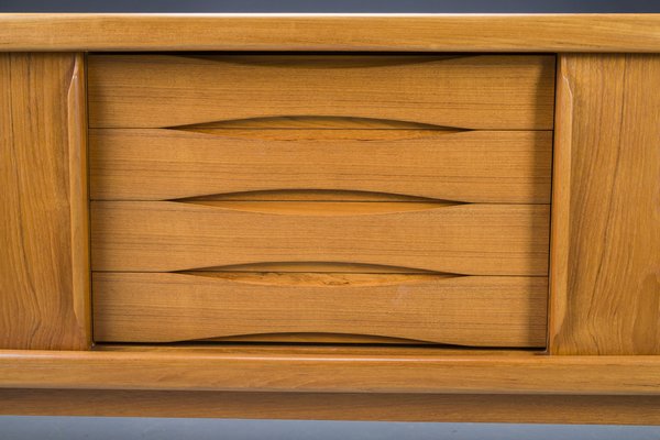 Mid-Century Danish Teak Sideboard from H.P. Hanssen, 1960s-ZZH-1241125