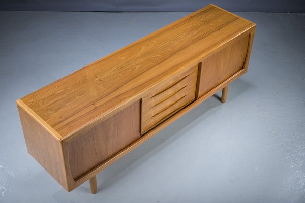 Mid-Century Danish Teak Sideboard from H.P. Hanssen, 1960s-ZZH-1241125