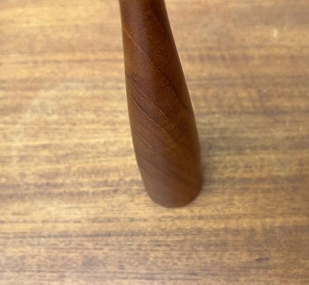 Mid-Century Danish Teak Tulip Candleholder, 1960s-UAH-1705850