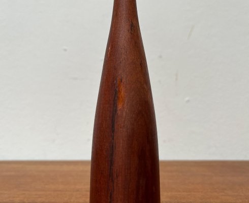 Mid-Century Danish Teak Tulip Candleholder, 1960s-UAH-1796616