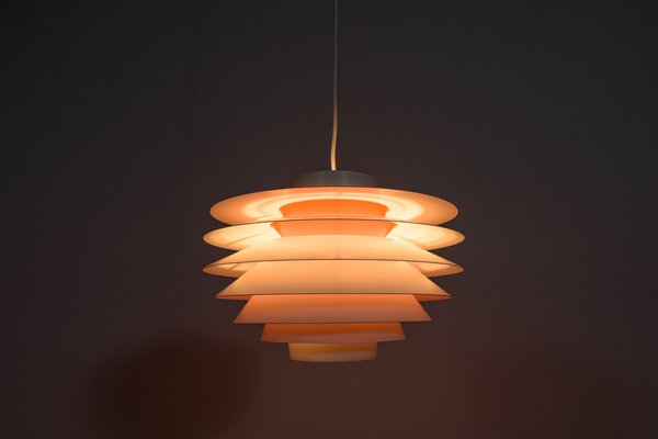 Mid-Century Danish Verona Pendant Lamp by Svend Middelboe for Fog & Menup, 1970s-NIT-1587338