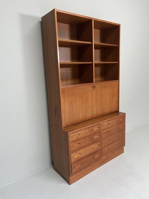 Mid-Century Danish Wall Unit by Jun Omann, 1960s-DWL-1451485