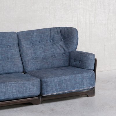 Mid-Century Denis Sofa in Oak by Guillerme Et Chamrbon-JRP-1183070