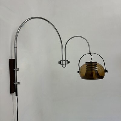 Mid-Century Design Dijkstra Arc Wall Lamp, 1970s-BGP-2020849