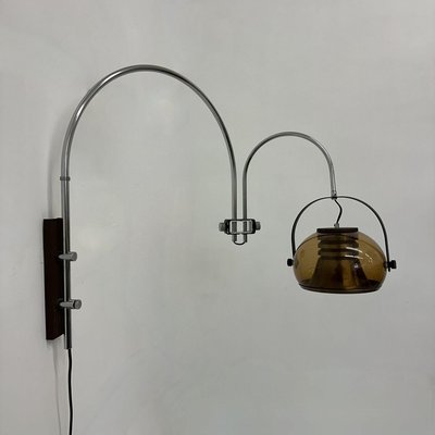 Mid-Century Design Dijkstra Arc Wall Lamp, 1970s-BGP-2020849