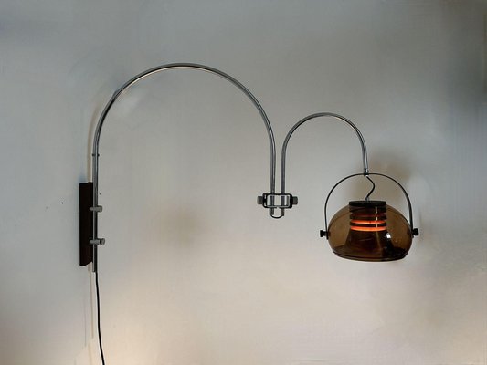 Mid-Century Design Dijkstra Arc Wall Lamp, 1970s-BGP-2020849