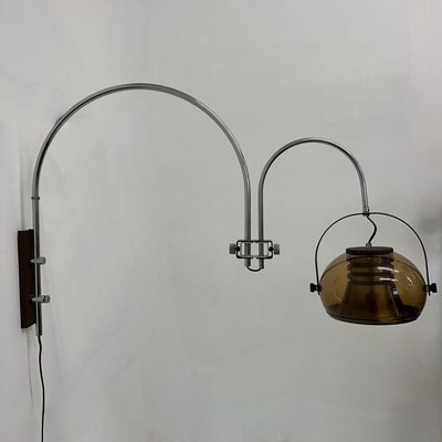 Mid-Century Design Dijkstra Arc Wall Lamp, 1970s-BGP-2020849