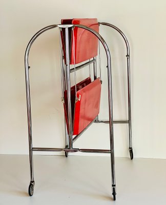 Mid-Century Dinette Foldable Serving Trolley, 1950s-ALG-1417630