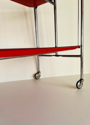 Mid-Century Dinette Foldable Serving Trolley, 1950s-ALG-1417630