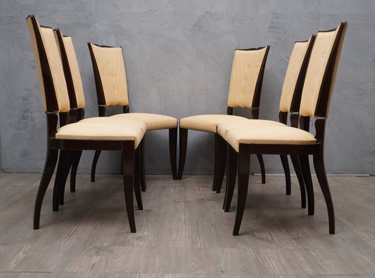 Mid-Century Dining Chairs, 1940s, Set of 6-UH-637567