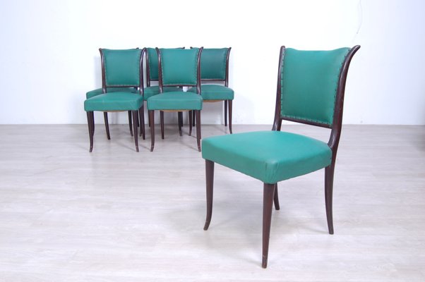 Mid-Century Dining Chairs, 1950s, Set of 6-XSG-1322872