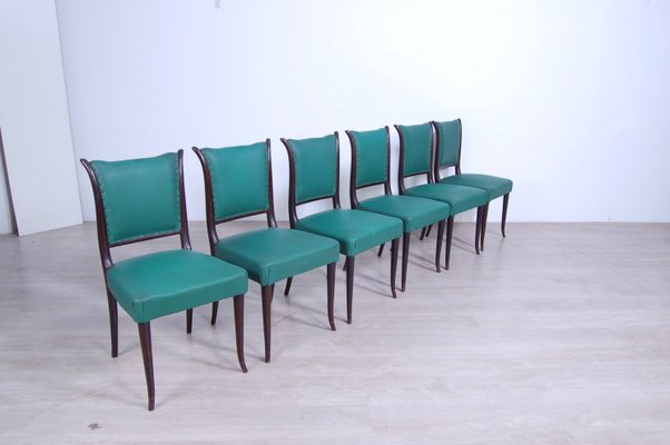 Mid-Century Dining Chairs, 1950s, Set of 6-XSG-1322872