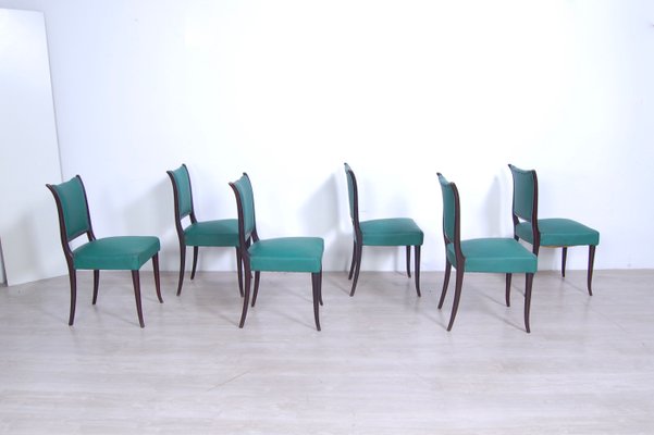 Mid-Century Dining Chairs, 1950s, Set of 6-XSG-1322872