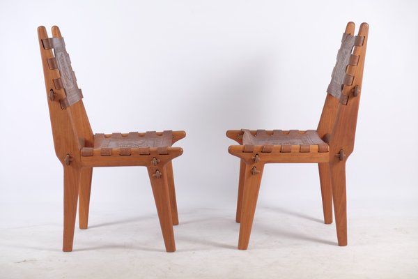 Mid-Century Dining Chairs by Angel I. Pazmino, Set of 2-CIP-568305