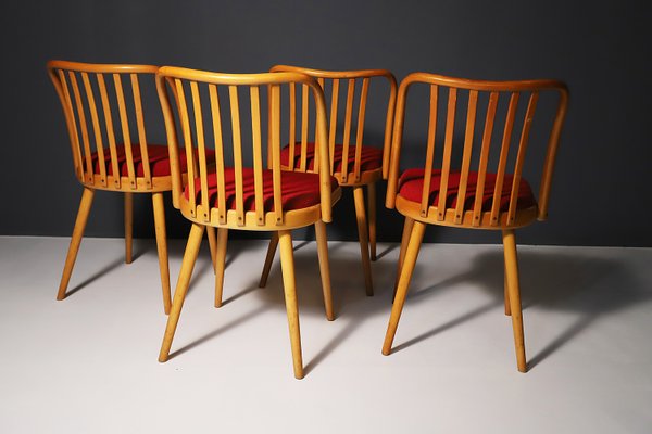 Mid-Century Dining Chairs by Antonín Šuman, 1960s, Set of 4-HXT-2023632