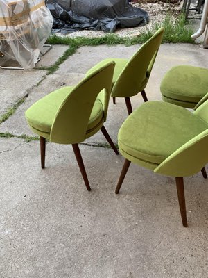 Mid-Century Dining Chairs by Antonín Šuman for Tatra Nábytok, 1960s, Set of 4-OXJ-1284349