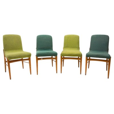 Mid-Century Dining Chairs by Miroslav Navrátil, 1960s, Set of 4-HXT-1120275