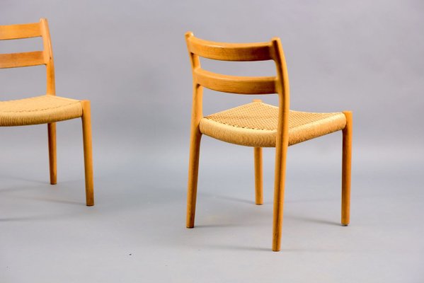 Mid-Century Dining Chairs by Niels Otto Møller for J.L. Møllers, Set of 2-CIP-679108