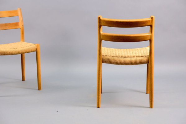 Mid-Century Dining Chairs by Niels Otto Møller for J.L. Møllers, Set of 2-CIP-679108