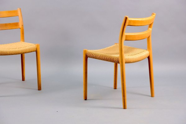 Mid-Century Dining Chairs by Niels Otto Møller for J.L. Møllers, Set of 2-CIP-679108