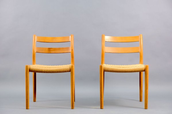 Mid-Century Dining Chairs by Niels Otto Møller for J.L. Møllers, Set of 2-CIP-679108