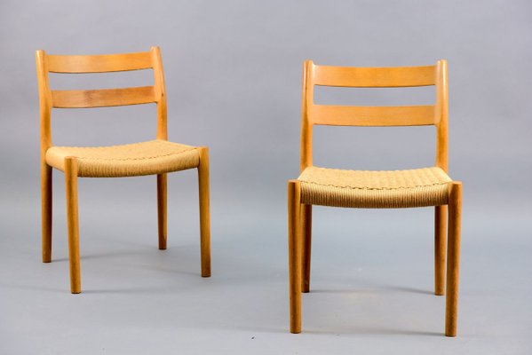 Mid-Century Dining Chairs by Niels Otto Møller for J.L. Møllers, Set of 2-CIP-679108