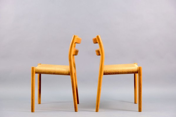 Mid-Century Dining Chairs by Niels Otto Møller for J.L. Møllers, Set of 2-CIP-679108