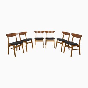 Mid-Century Dining Chairs from Farstrup Møbler, 1960s, Set of 6-NIT-2020291