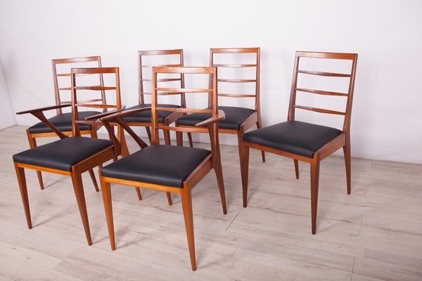 Mid-Century Dining Chairs from McIntosh, 1960s, Set of 6-NIT-1748638