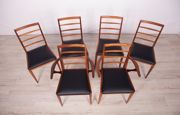 Mid-Century Dining Chairs from McIntosh, 1960s, Set of 6-NIT-1748638