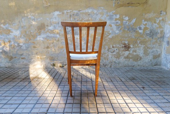 Mid-Century Dining Chairs in Pine by Carl Malmsten, Sweden, 1940s, Set of 4-UYK-1016968