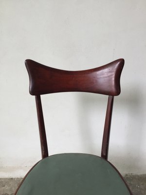 Mid-Century Dining Chairs in the Style of Ico Parisi, Set of 6-GGK-654086