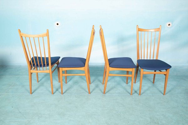 Mid-Century Dining Chairs, Set of 4-HGA-1035009