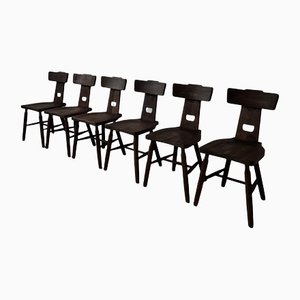 Mid-Century Dining Chairs, Set of 6-JRP-1364031