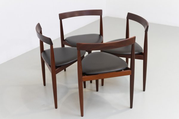 Mid-Century Dining Set by Hans Olsen for Frem Røjle, 1960s, Set of 5-WIX-2018165