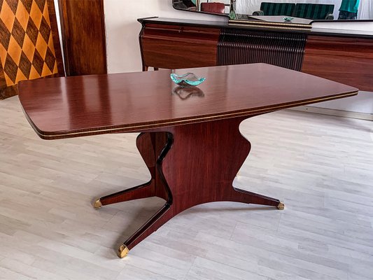 Mid-Century Dining Table attributed to Osvaldo Borsani for Atelier Borsani Varedo, 1955-MTX-1372180