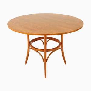 Mid-Century Dining Table in Wood, 1980s-TZ-1317943