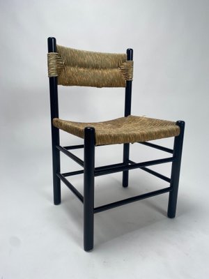 Mid-Century Dordogne Chairs in the style of Charlotte Perriand, 1960s, Set of 4-KKZ-1814213